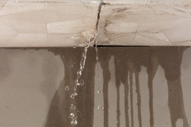 Professional Flood Damage Cleanup technician working in Madison, NC